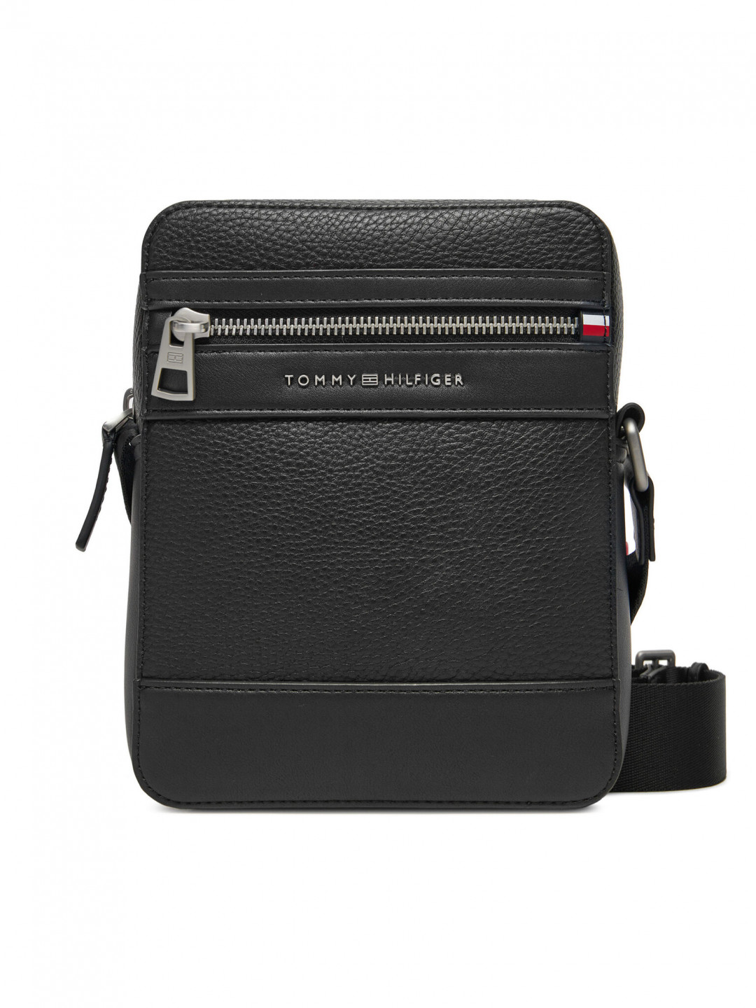 Tommy Hilfiger Brašna Th Central Mini Reporter AM0AM13204 Černá